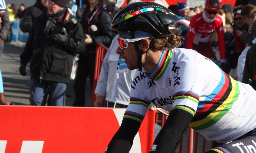 Peter Sagan neemt leiderstrui over van Jurgen Roelandts
