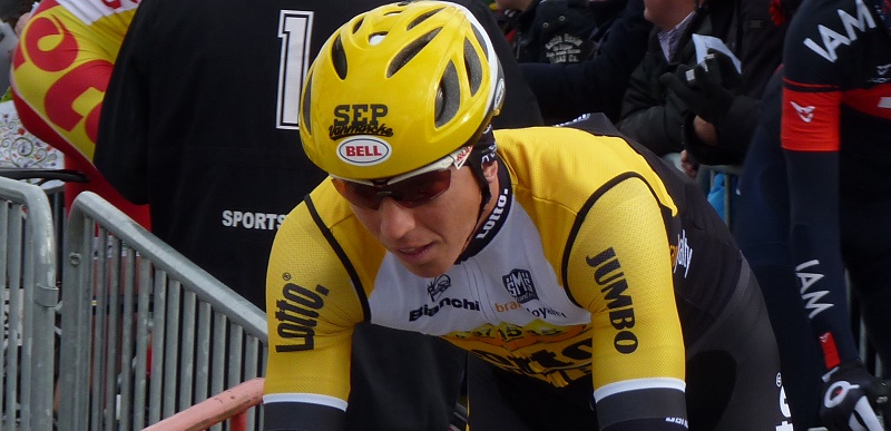 Zege en leiderstrui voor Sep Vanmarcke in Ster ZLM Toer