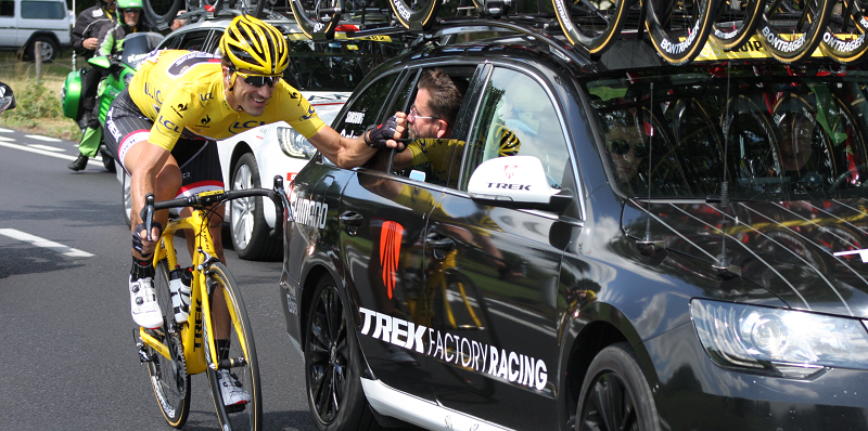 Fabian Cancellara is ziek maar start morgen in de Giro